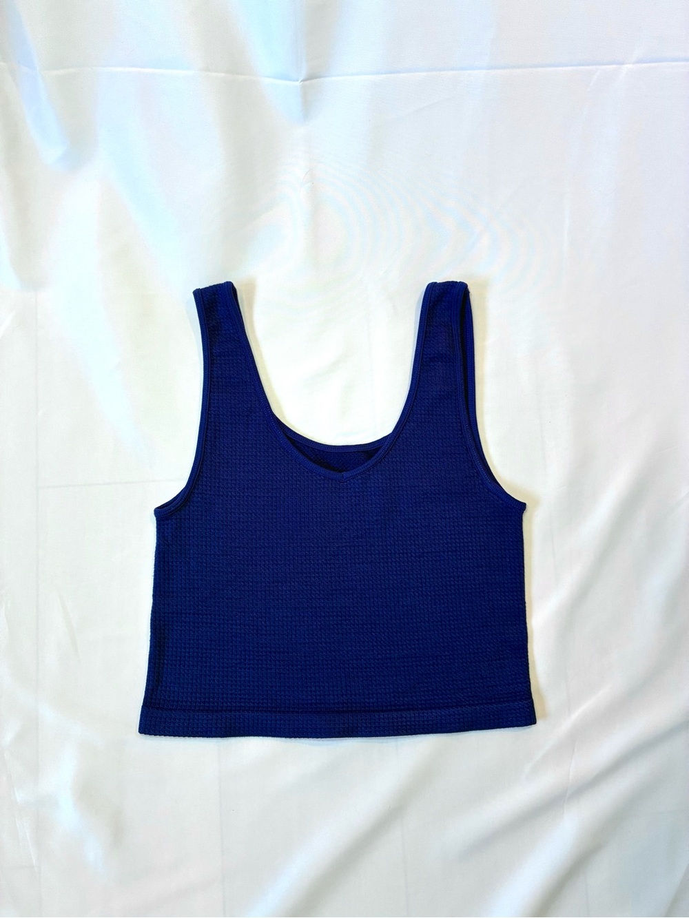 Ribbed Crop Tank Top